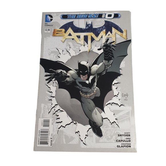 Batman 0 New 52 DC Comic Book Collector Nov 2012 Bagged Boarded Modern - Picture 1 of 2